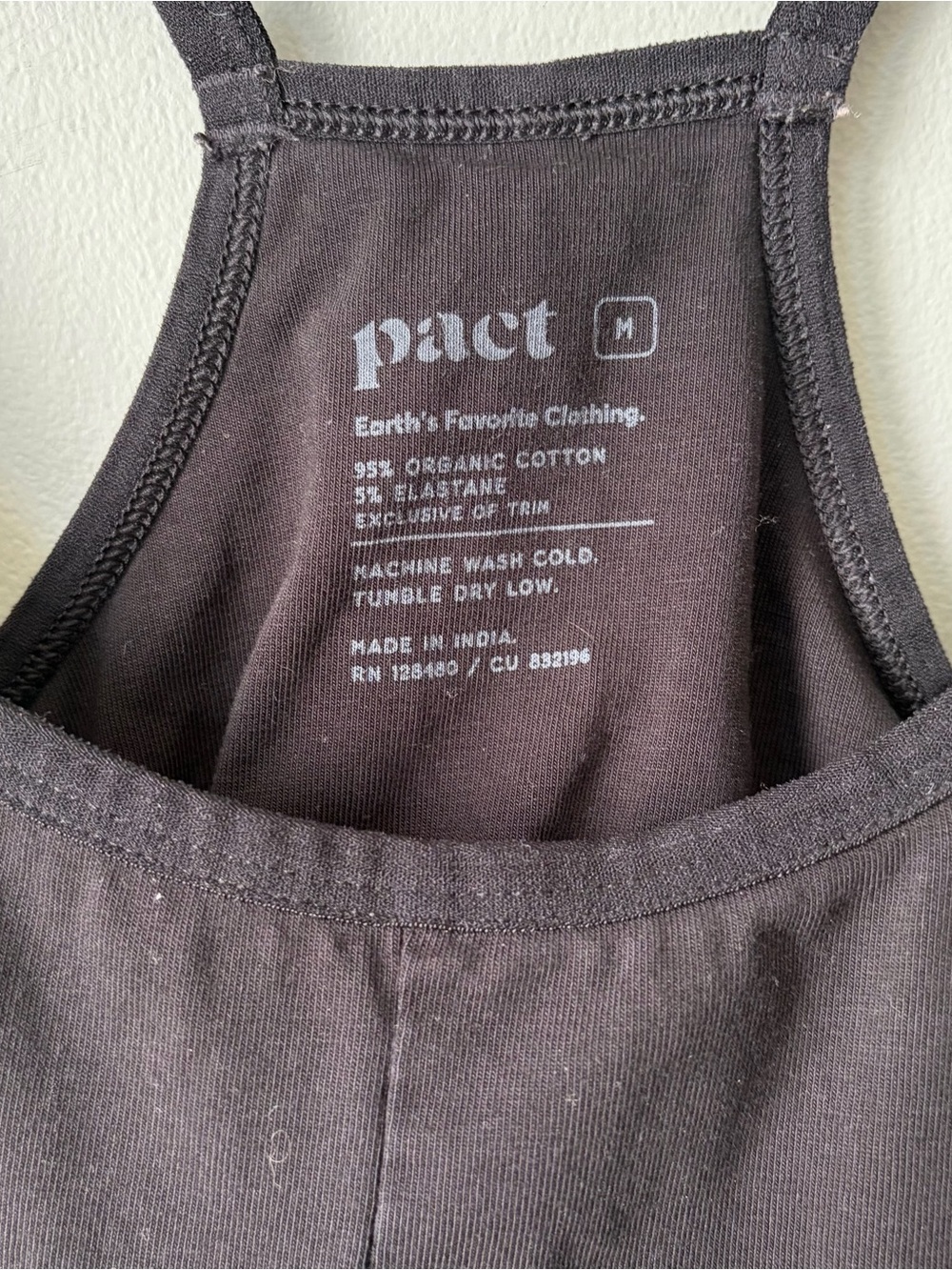 Pact Razorback Lounge Jumpsuit - Picture 5 of 6